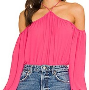 Women’s cold shoulder long sleeve blouse sport party sexy holiday festival girly